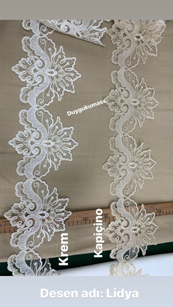 Lidya Desen Fransız Güpürü (1 top)