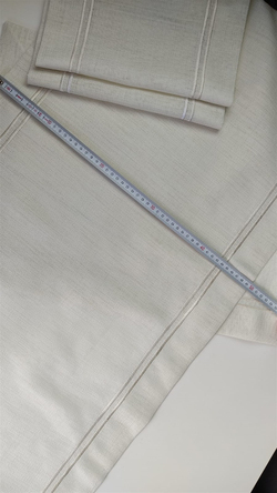 Linen Kumaş Salon Set Çerçeve Nakış Detaylı