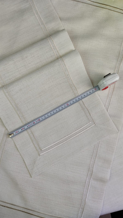 Linen Kumaş Salon Set Çerçeve Nakış Detaylı