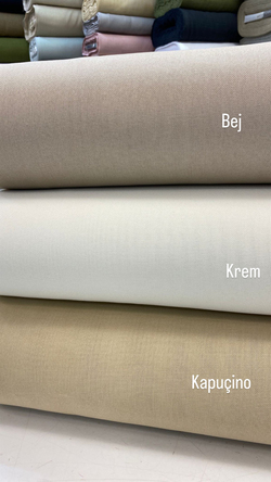 Lora Sayılabilir Keten Kumaş
