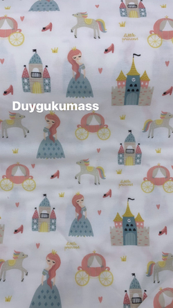 Masal Şatosu Desen Pazen