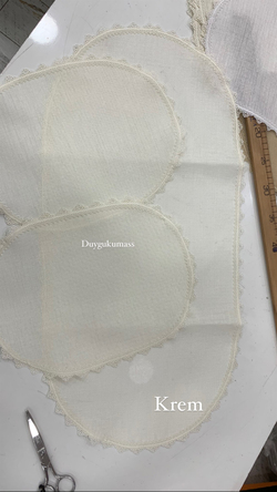 Mekik Oyası Detaylı Oval Set