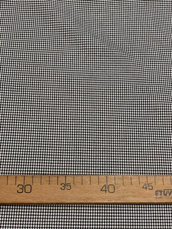 Mini Kazayağı (Piyedepul) Desenli Gabardin Kumaş