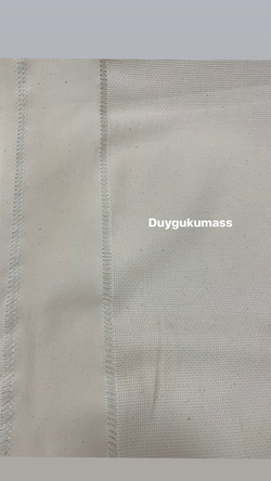 Ortası Etamin Boşluklu Keten Runner Kumaş