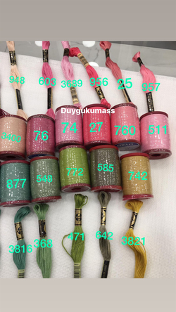 Oyalı Suni İpek İp 4 Kat