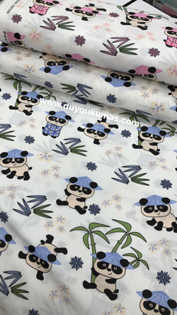 Panda Desen Poplin