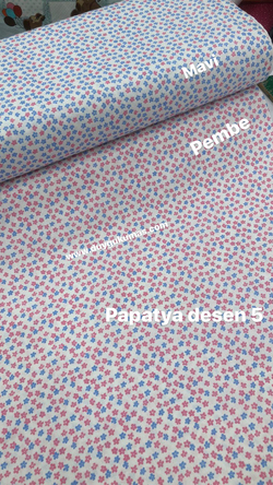 Papatya Desen 5 Poplin