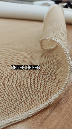 Petek Desen Şiş Dantel