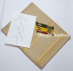 Sarı turuncu İthal Şerit Detaylı Duck Keteni Runner Set