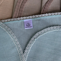 Üçlü Çiçek Şablon ve İpler Dahil Oval Set (DK 48)