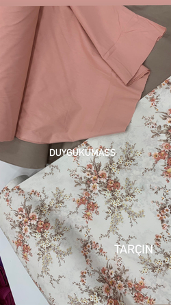 Vintage Papatyalar Desen Akfil