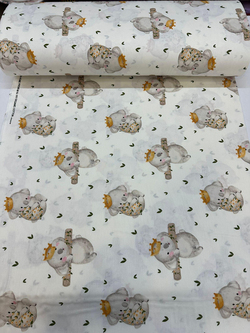Yeşil Detaylı Sevimli Koala Desen Akfil D1950