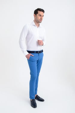  Morven Erkek A.Mavi Montana Slim Fit Pantolon