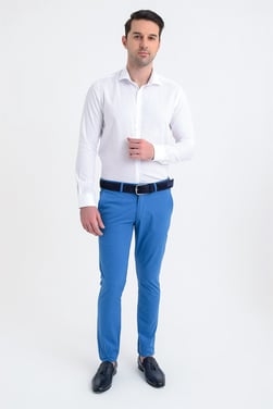  Morven Erkek A.Mavi Montana Slim Fit Pantolon