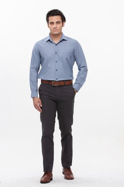  Morven Erkek Füme Canvas Dinamik Fit Pantolon