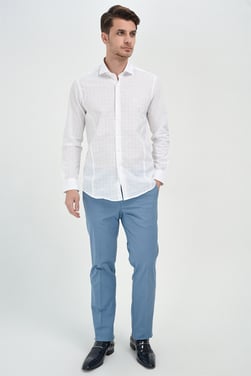  Morven Erkek Mavi Hunter Dinamik Fit Pantolon