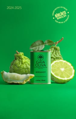 Bergamot Çeşnili 175 ml Natürel Sızma Zeytinyağı (Yeni Hasat)