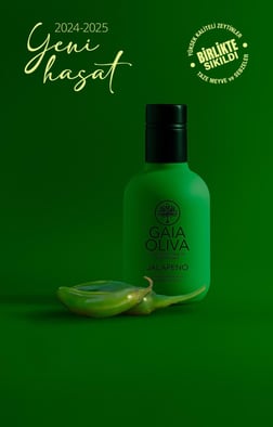 Çok Yakında | Jalapeno Çeşnili 250 ml Natürel Sızma Zeytinyağı (Yeni Hasat)
