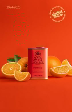 Portakal Çeşnili 175 ml Natürel Sızma Zeytinyağı (Yeni Hasat)