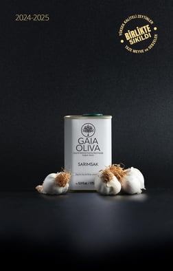 Sarımsak Çeşnili 175 ml Natürel Sızma Zeytinyağı (Yeni Hasat)