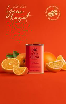 Portakal Çeşnili 175 ml Natürel Sızma Zeytinyağı (Yeni Hasat)