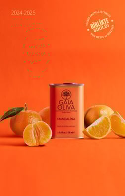 Mandalina Çeşnili 175 ml Natürel Sızma Zeytinyağı (Yeni Hasat)