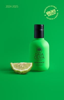 Bergamot Çeşnili 250 ml Natürel Sızma Zeytinyağı (Yeni Hasat)