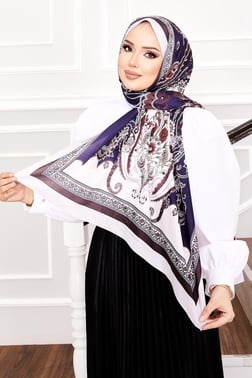 Hira Desen Soft Şal -9