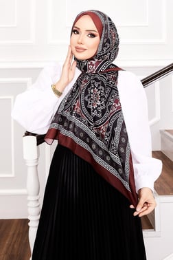 Madalyon Desen Soft  Şal -4