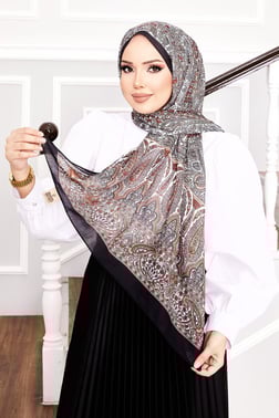 Milenium Desen Soft Şal -10