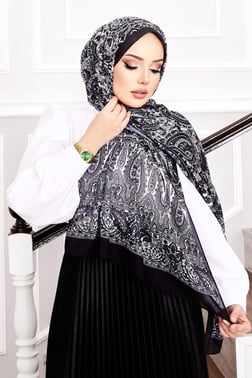 Milenium Desen Soft Şal -3