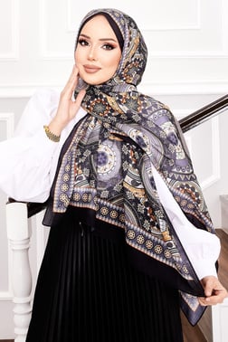 Mimoza Desen Soft Şal -6