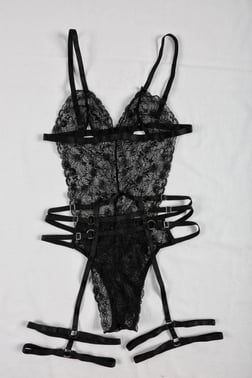 FantasyFull Güpürlü Halka Detaylı Fantazi Babydoll