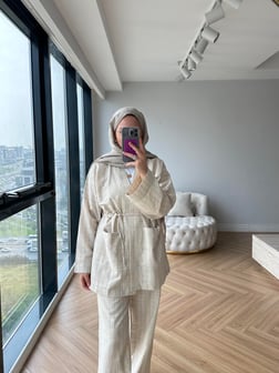 VİVA NATURAL KETEN TAKIM