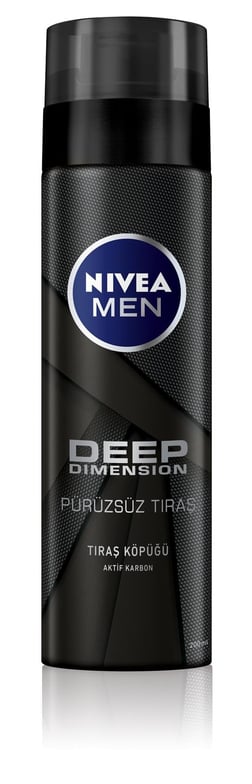 NIVEA MEN Care - Tıraş Serisi - Deep Dimension Tıraş Köpüğü - 200 ML