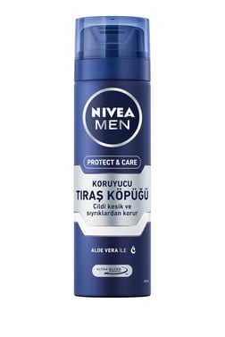 NIVEA MEN Care -Nivea Tıraş Serisi - Erkek Bakım -Protect&Care Tıraş Köpüğü  - 200ML