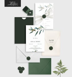 Olive Leaf Davetiye