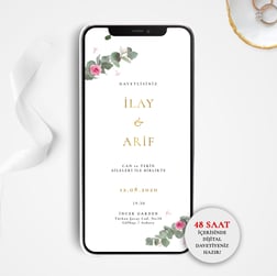 Rose Okaliptus Online / Dijital Davetiye