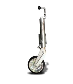 Knott 800 kg Otomatik Katlanabilir Ön Destek Tekeri Flanşlı