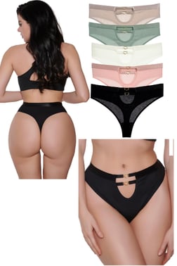 Vanilya Secret New Pamuk Tanga 5'Li Paket Asorti