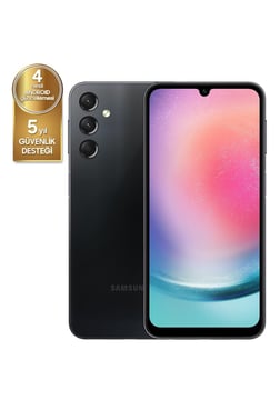 SamsungSamsung Galaxy A24 128 6 GB RAM (Samsung Türkiye Garantili) Siyah