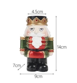 1 Adet 14cm Kurşun Asker Şamdan Mumluk Yılbaşı