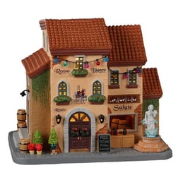 20cm Işıklı Bağ Evi Dekor Yılbaşı