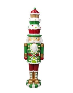 45cm Işıklı Kurşun Asker Led Işıklı Kafasında Cupcake
