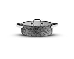 Tekli Tencere & TavaBrioni Stone Basık Tencere 22 cm