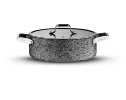 Tekli Tencere & TavaBrioni Stone Basık Tencere 32 cm