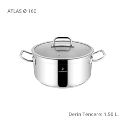 Sofram Atlas 16 cm Derin Tencere