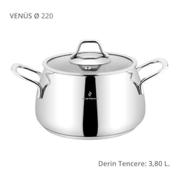 Sofram Venüs 22 cm Derin Tencere