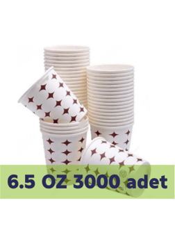 Karton Bardak 6.5 OZ 3000 Adet