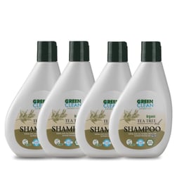 Green Clean Şampuan Seti 4'lü - Çay Ağacı 275 ml